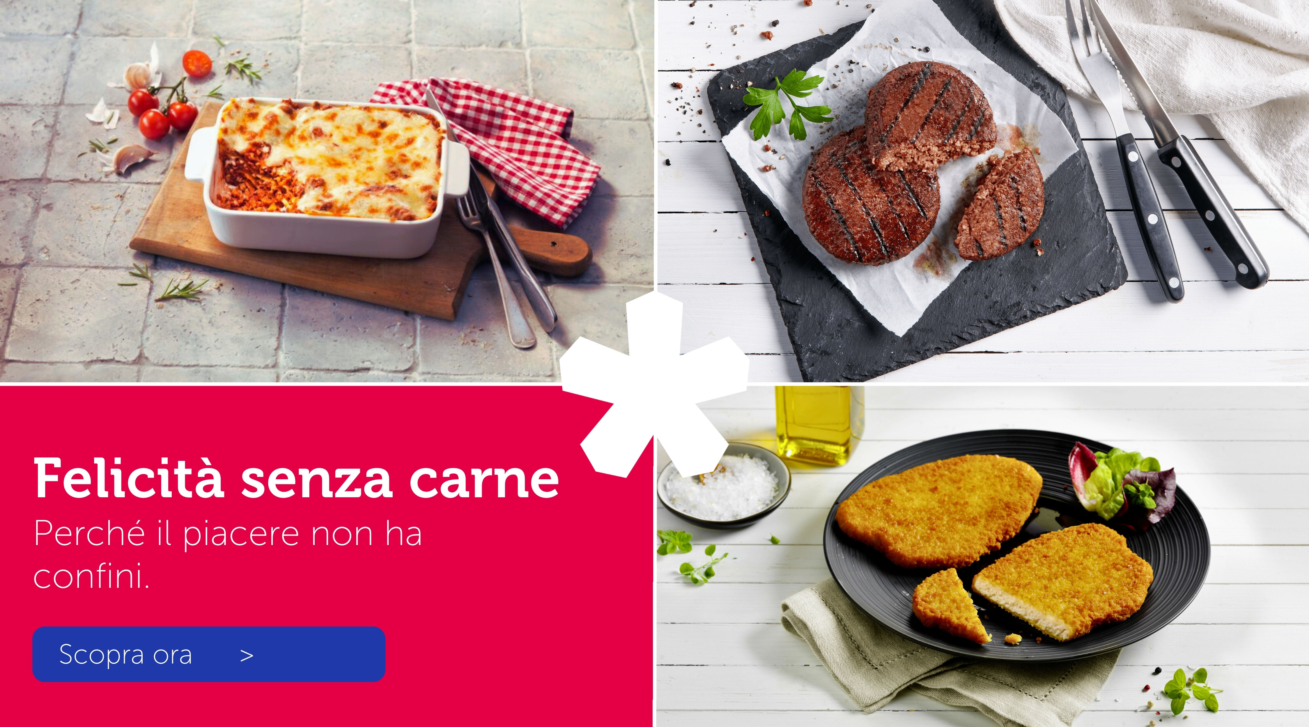 Felicit&agrave; senza carne